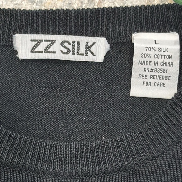 Vintage ZZ Silk top - Picture 4 of 4